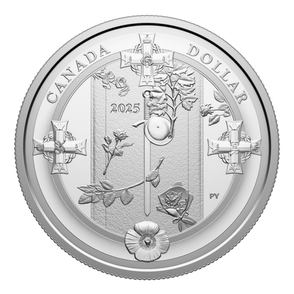 2025 Canada - Fine Silver Proof Dollar - Tomb of the Unknown Soldier (2000-2025) - Image 3
