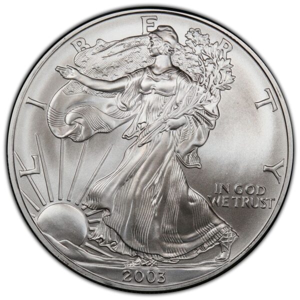 2003 1 oz American Silver Eagle NGC