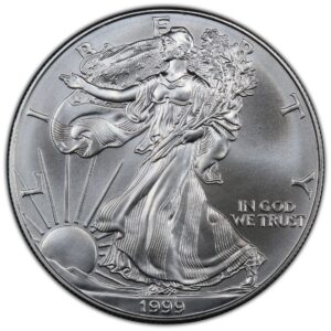 1999 1 oz American Silver Eagle