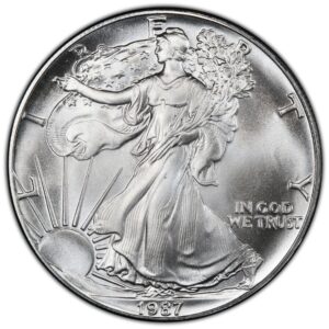 1987 1 oz American Silver Eagle