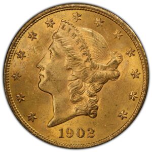1902 $20 Liberty Gold MS PCGS