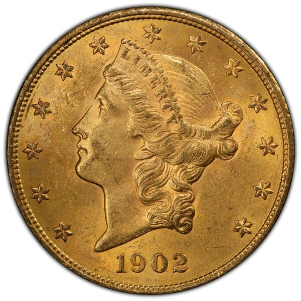 1902 $20 Liberty Gold MS PCGS