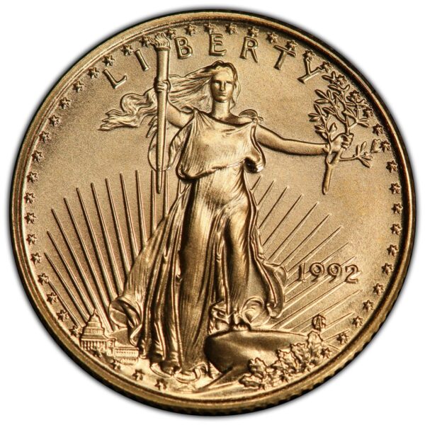 1992 1/10 oz American Gold Eagle