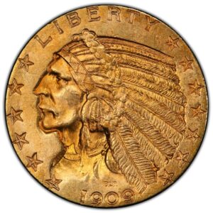 1909-S $5 Indian Gold PCGS