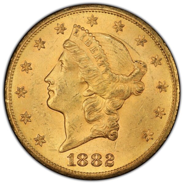 1882-S $20 Liberty Gold MS NGC