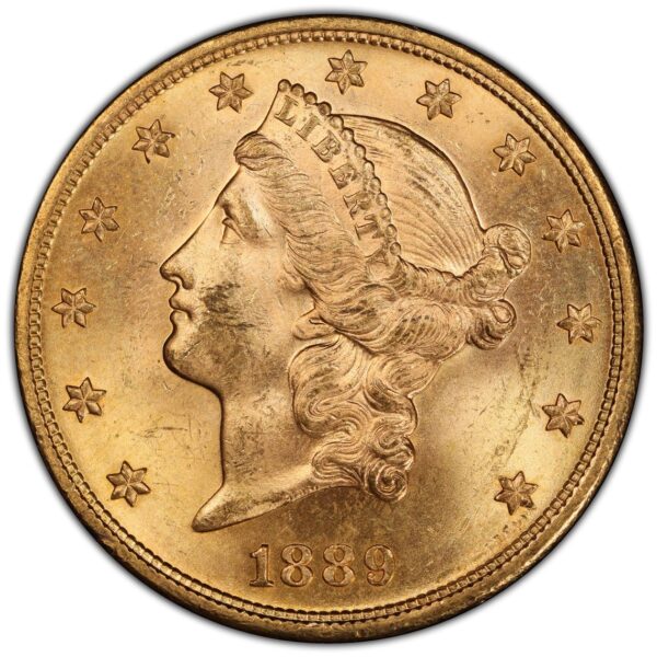 1889-S $20 Liberty Gold MS PCGS