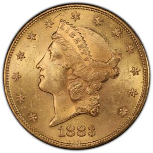 1883-S $20 Liberty Gold MS NGC
