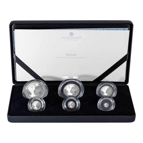 2024 Britannia Six-Coin Silver Proof Set