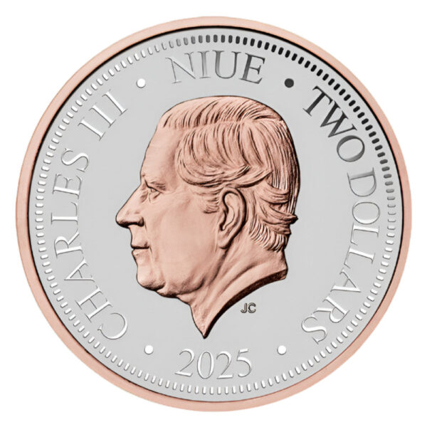 2025 Native Impressions - 1oz Silver Super Incused Rose Gold Koala Coin - Image 4