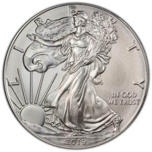 2019 1 oz American Silver Eagle NGC
