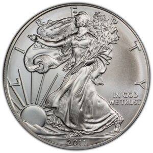 2011 1 oz American Silver Eagle NGC