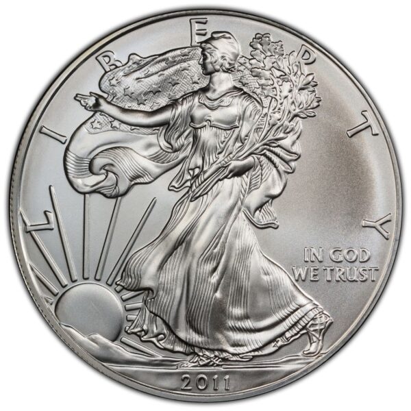 2011 1 oz American Silver Eagle NGC