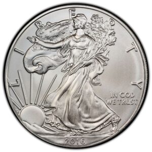 2016 1 oz American Silver Eagle NGC