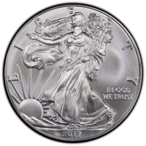 2017 1 oz American Silver Eagle NGC