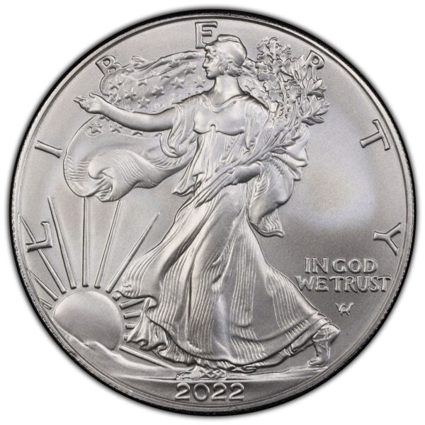 2022 1 oz American Silver Eagle NGC