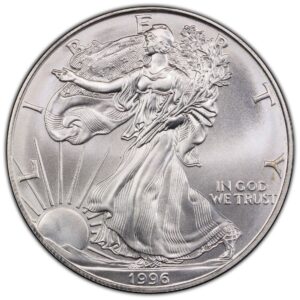 1996 1 oz American Silver Eagle