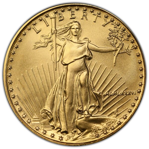 1986 1/2 oz American Gold Eagle