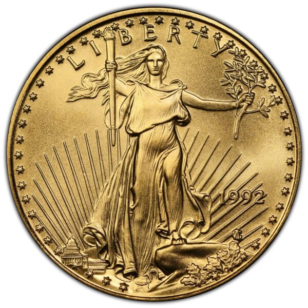 1992 1/2 oz American Gold Eagle