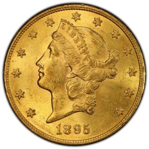 1895-S $20 Liberty Gold MS PCGS