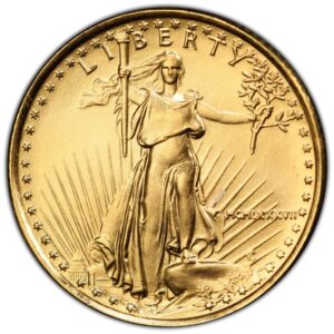 1987 1/10 oz American Gold Eagle