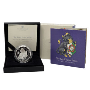 2023 The Royal Tudor Beasts The Bull Of Clarence UK 1oz Silver Proof Coin