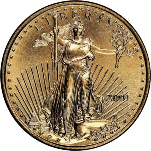 2001 1/4 oz American Gold Eagle