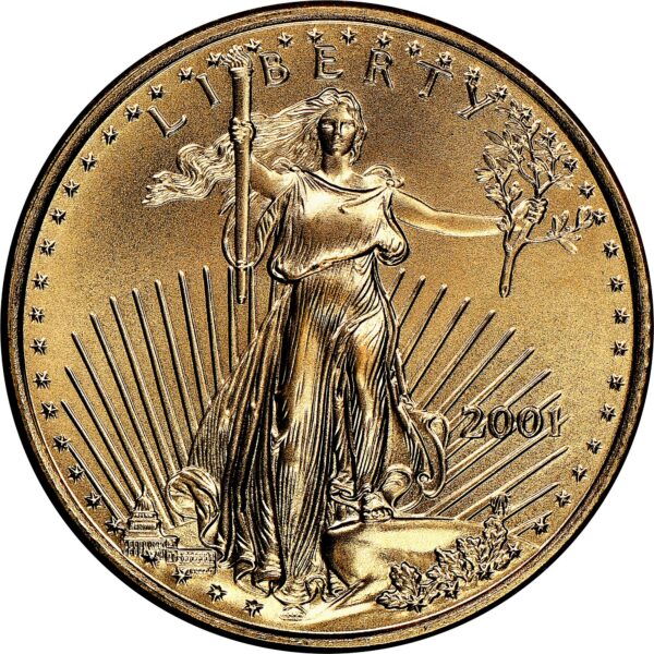 2001 1/4 oz American Gold Eagle