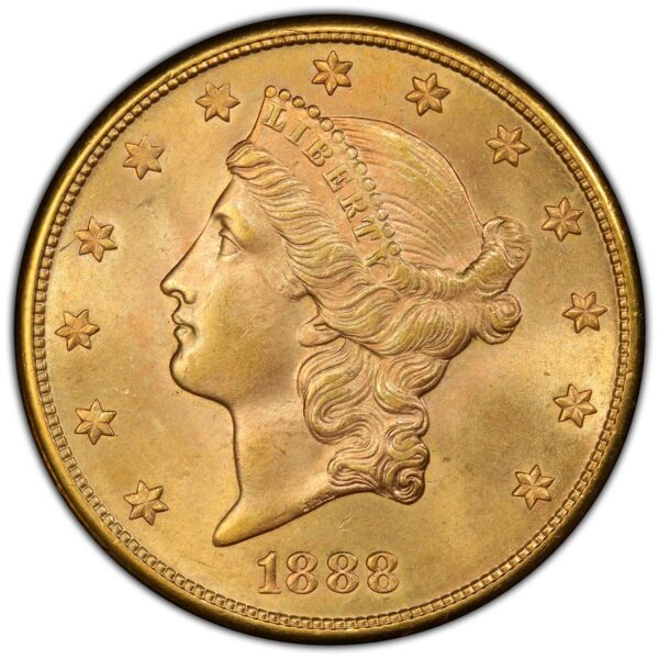 1888-S $20 Liberty Gold MS PCGS