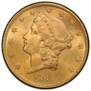 1888 $20 Liberty Gold MS NGC