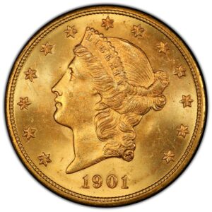 1901-S $20 Liberty Gold MS PCGS