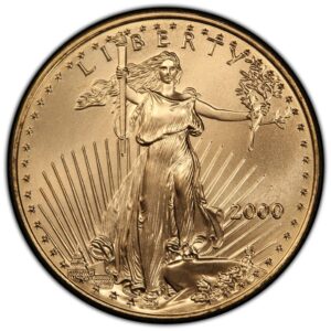 2000 1/2 oz American Gold Eagle