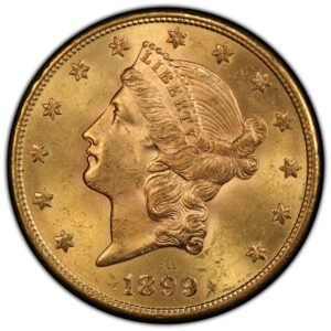 1899-S $20 Liberty Gold MS NGC