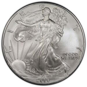 2000 1 oz American Silver Eagle