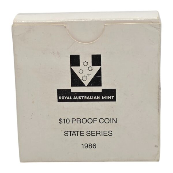 1986 $10 Coin - State Series - South Australia - Silver Proof - Image 4