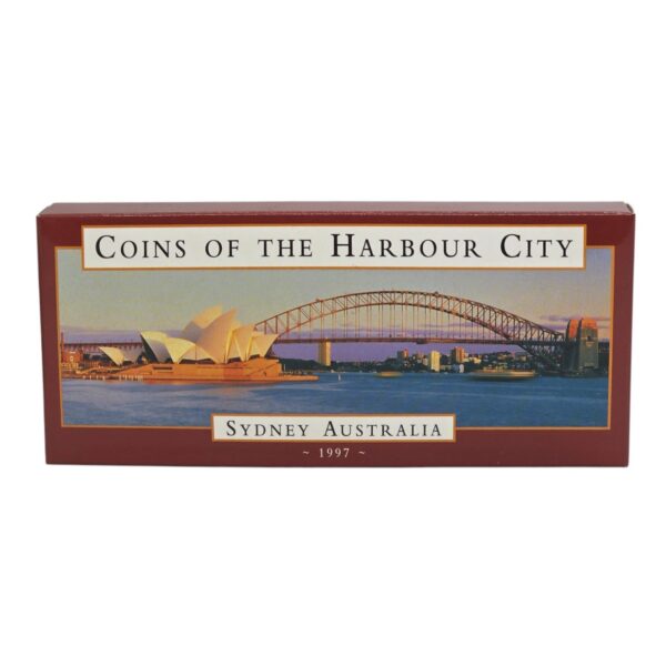 1997 $10 Coin 2-Coin Set - Coins of the Harbour City, Sydney - Frosted Silver Proof - Image 3