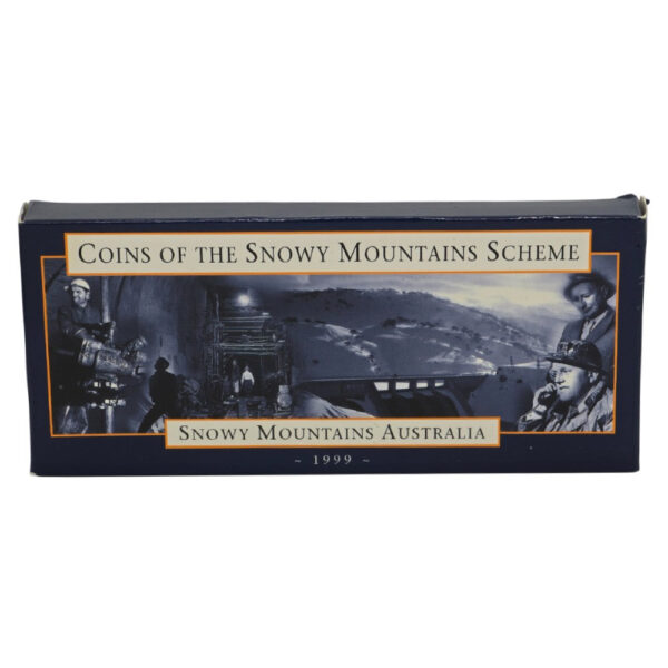 1999 $10 Silver Proof Coin Set - Landmark Series - Snowy Mountains Scheme - Image 2