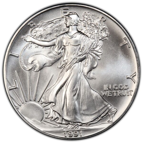 1991 1 oz American Silver Eagle