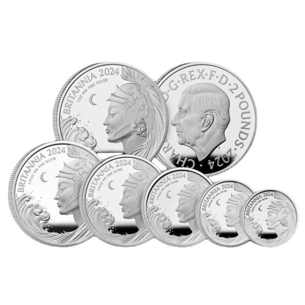 2024 Britannia Six-Coin Silver Proof Set - Image 3