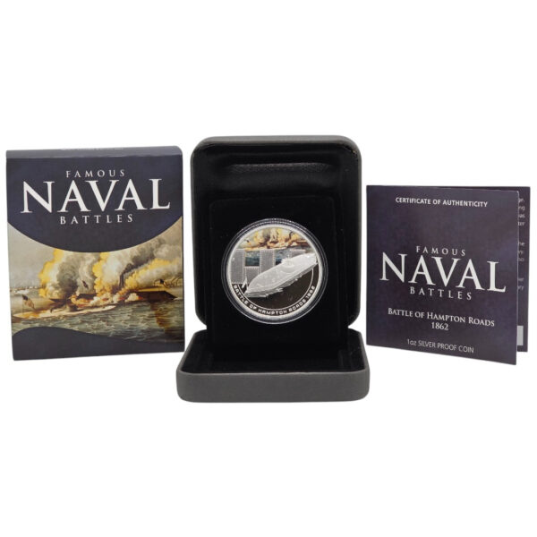 2010/11 Perth Mint  - Famous Naval Battles - 5-Coin Silver Proof Set - Image 10