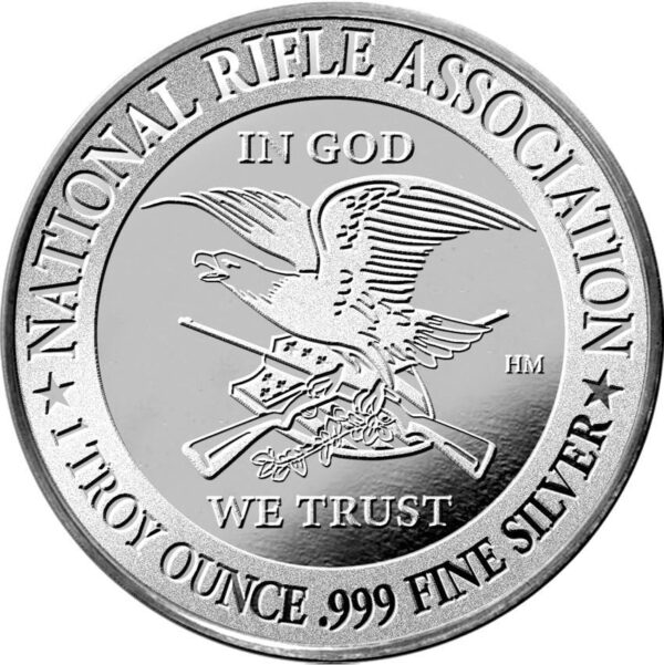 1 oz NRA Silver Round - Image 2