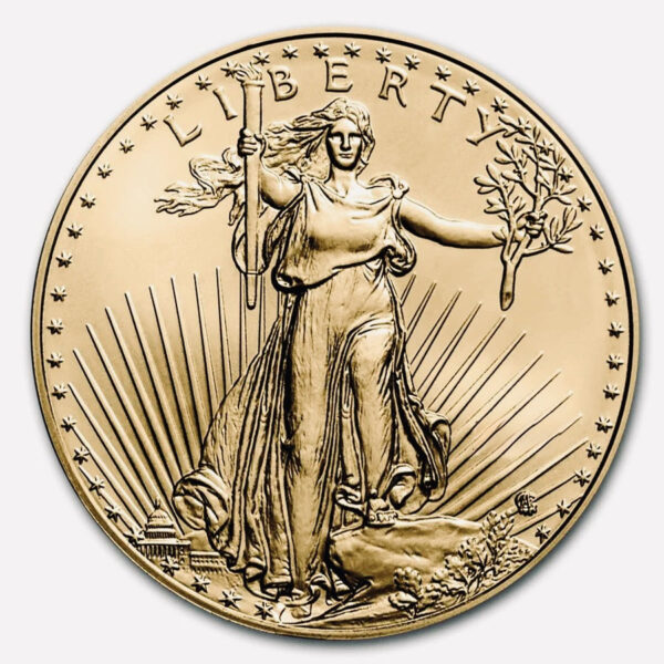 1 oz American Gold Eagle BU (Random Year) - Image 3
