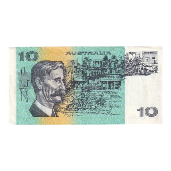 1991 Australian $10 Note - MRG 533294 - Fraser/Cole - R313a - Very Fine - Image 2