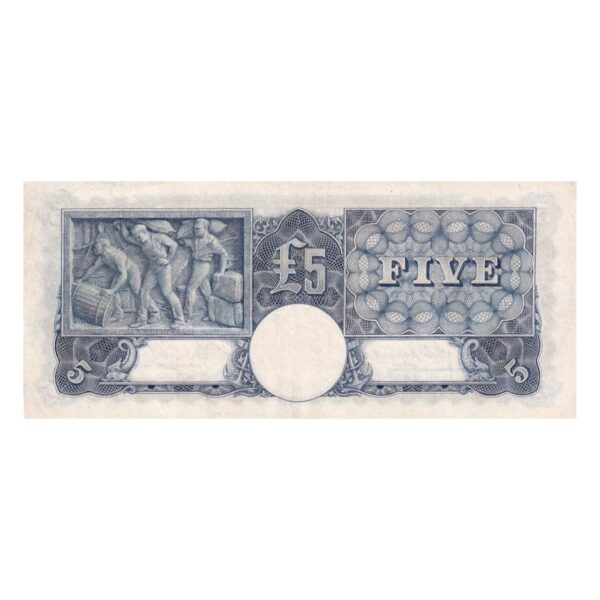 1949 Australian £5 Note - R93 766028 - HC COOMBS/GPN WATT - R47 - Mid-Range Prefix - Extremely Fine - Image 2