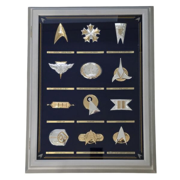 1992 Star Trek Insignia Collection - Framed Set of 24 by The Franklin Mint - Image 5