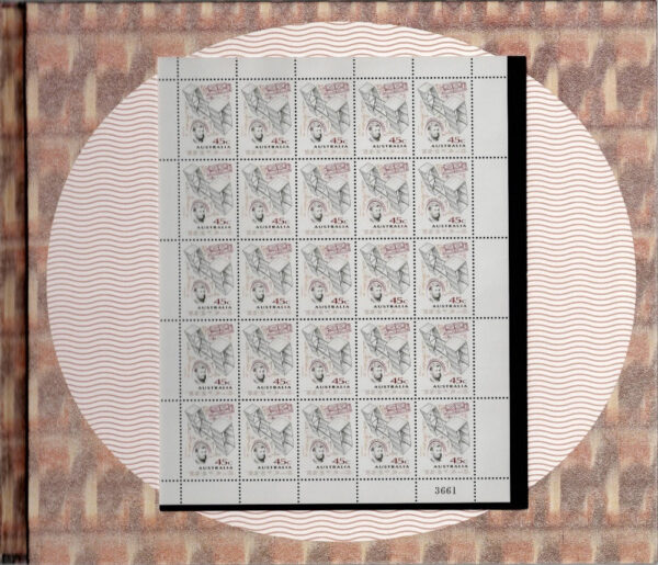 1994 NPA and Australia Post Limited Edition Portfolio - Hargrave Centenary - Black Overprint C03(b) - L/E 3,661 of 5,000 - Image 4