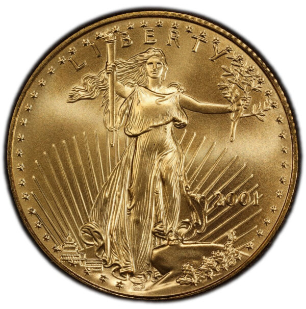 2001 1/2 oz American Gold Eagle