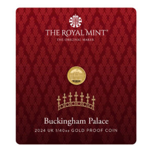 2024 Buckingham Palace 1/40th Oz Gold Proof Coin