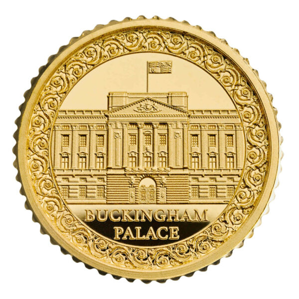 2024 Buckingham Palace 1/40th Oz Gold Proof Coin - Image 2