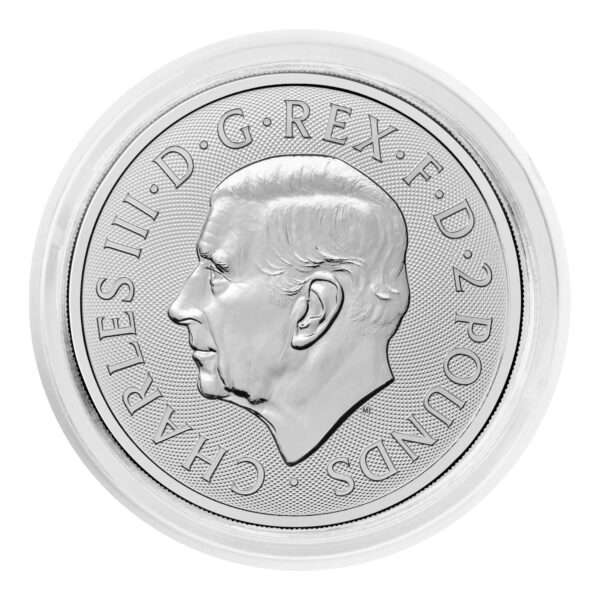 2025 1 oz Great Britain Silver Britannia and Liberty - Image 2