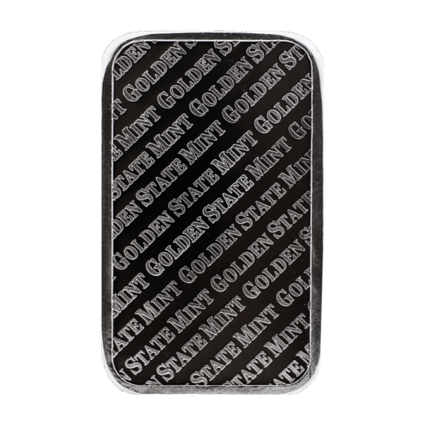 5 oz Golden State Mint Silver Bar - Image 2